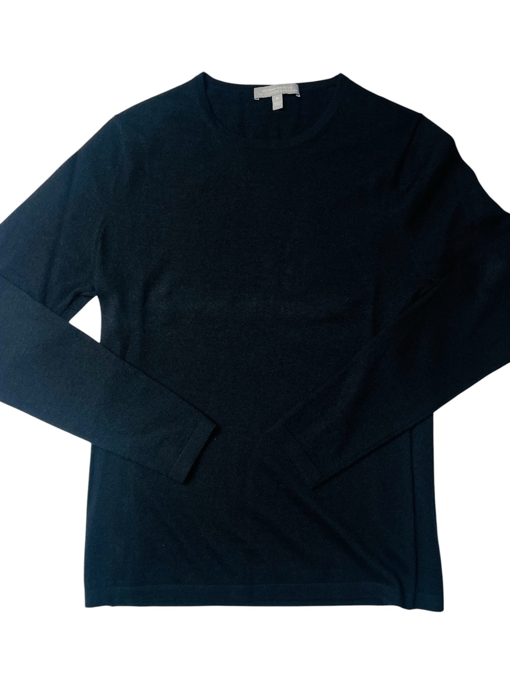 Neiman Marcus Black Cashmere Knit Top Excellent condition size M